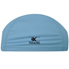 AQUWIN 超級塗層泳帽, 藍色