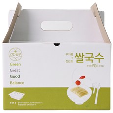 건전농부 꾸지뽕 천년초 쌀국수, 92g, 6개