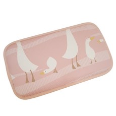 HINOKI ART 3D網眼莫代爾棉印花孩童枕頭, 鴨子家族款