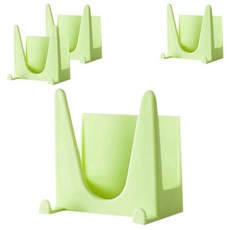 라이프포인트 부착형 다용도 미니 홀더, 그린, 4개