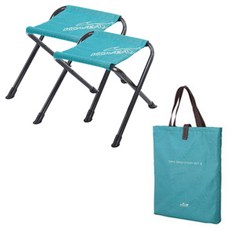 코베아 미니 BBQ 체어 세트2, 민트, 1세트