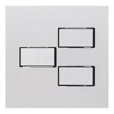 상도전기 올리비아 메탈 와이드 3구 스위치, 1개