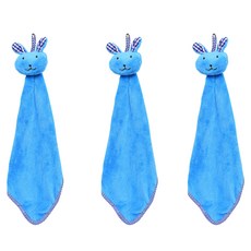 이코디 토끼 주방수건, 블루, 3개입