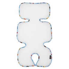 TUKEL 花邊3D網眼推車涼墊, 彩色 小車款