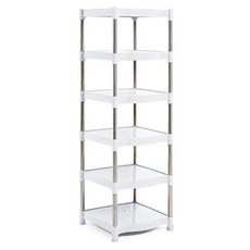 LIVING HAPPY Sense 多用途6層收納櫃 白色, 1個