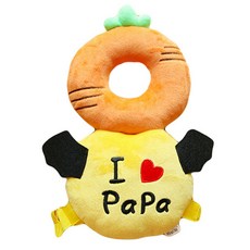 防摔護頭枕, M 胡蘿蔔款