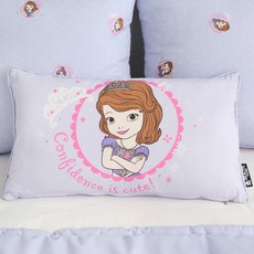 보떼하우스 유아용 디즈니 베개커버 + 마이크로 화이버 베개솜, 소피아 프렌즈, 1개
