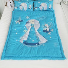 보떼하우스 디즈니 유아동 손누빔 차렵패드, 겨울왕국 에메랄드, 1개