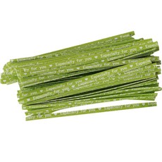TINA PICNIC 文具 麵包包裝束帶, 200個, 綠色