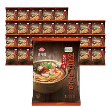 종가집 포장마차 얼큰 우동 1인분, 213g, 30개