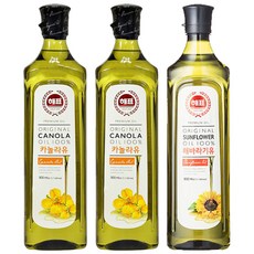 사조해표 카놀라유 900ml 2p + 해바라기유 900ml, 1세트