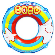 바니브라운 어린이 튜브 썸머보보 80cm, 블루, 1개