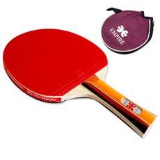 Empire Penholder乒乓球拍I-70S+球拍包, I-70S