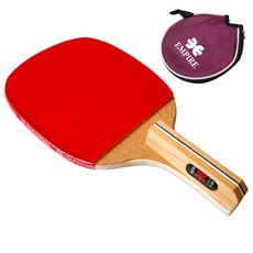 EMPIRE 桌球拍 R-80P+收納袋, 混色