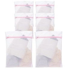 River Green 緻密洗衣袋 20 x 30 cm 粉紅色, 6入, 1個