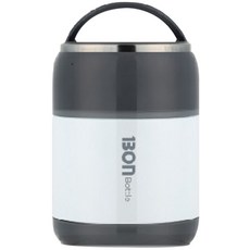 본보틀 보온보냉 도시락죽통 600, Pearl White, 600ml