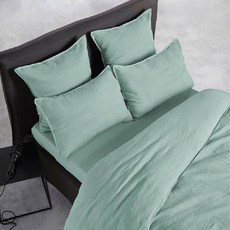 라흐두뜨 워싱 마 이불커버, grey green