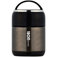 본보틀 보온보냉 도시락죽통 600, Dark Brown, 600ml