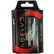 L-Style Lshaft Carbon Silent Slim 透明黑色 370 Dartshaft 3p, 1個