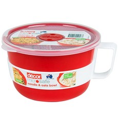 decor Microsafe可微波附蓋單耳泡麵碗, 1.15L, 1個