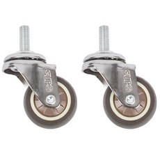 螺栓型低噪音輪子 一般, 2個