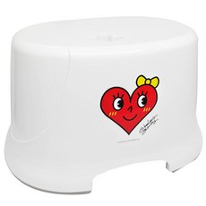 Hometech Happy Heart 浴室椅隨機出貨, 1個, 白色
