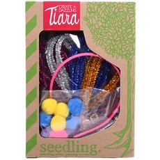 Seedling 티아라 왕관 만들기 DIY 키트, 혼합 색상, 1개