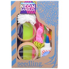 Seedling 네온 팔찌 만들기 DIY 키트, 혼합 색상, 1개