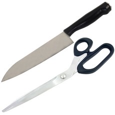 코코렉스 마늘식도 대 + 명품가위 24cm, 1세트, 식도 + 가위