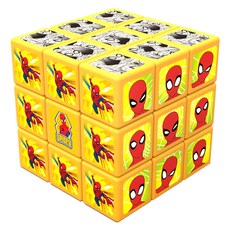 퍼즐라이프 마블 스파이더맨 퍼즐큐브 MC301, 혼합 색상, 1개