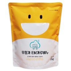 鋼藍無添加EM粉皂, 1公斤, 1個