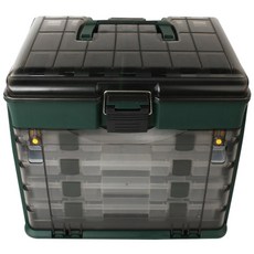 SAPA 2層82格多用途多功能小物釣具盒 H517, 混色, 1個