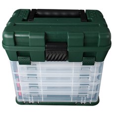 SAPA 雙層53格多用途多功能小物釣具盒 H501, 混合顏色, 1套