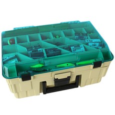 SAPA 2層大型多功能釣魚工具箱 H487, 混色