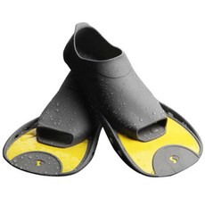 salvas 訓練短版腳蹼 F5, 灰黃色, 1個