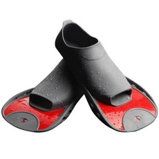 salvas 訓練短版腳蹼 F5, 灰紅色, 1個