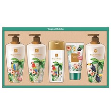 LG 生活健康 熱帶假期護髮沐浴禮盒組 3號, 1組