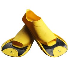 salvas 訓練短版腳蹼 F5, 黃黑, 1個