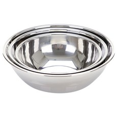 Ladian 304不鏽鋼料理碗3入, 單色