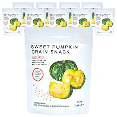 더봄 유기농 스낵, 현미 + 단호박 혼합맛, 10개