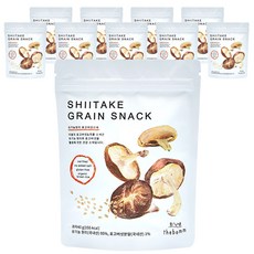 더봄 유기농 스낵, 현미 + 표고버섯 혼합맛, 10개입