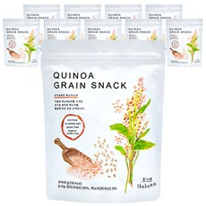 더봄 유기농 스낵, 현미 + 퀴노아 혼합맛, 10개