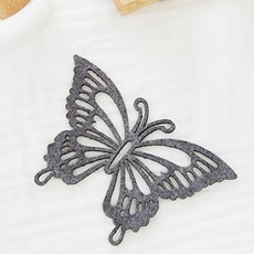 그녀가꿈꾸는창 팔랑팔랑 컵받침, 딥그레이, 1개