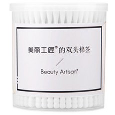 BeautyArtisan 더블 캔디 면봉 화이트, 200개입, 1개