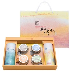 태평소금 섬들채 태평 3호 소금 선물세트 + 쇼핑백, 1세트