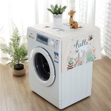 HANEE 圖案印花洗衣機防塵蓋布, 你好兔子