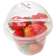 透明鬆餅杯 S號 20入+圓頂蓋 20入+貼紙 20入+叉子 20入, 1組, 20入