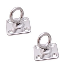 不鏽鋼旋轉環圈 銀色 小, 2個