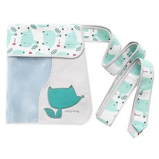 달퐁 여우 망사 포대기, 블루