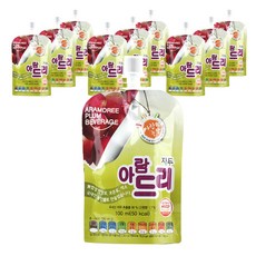 아람농장 아람드리 자두주스, 100ml, 10개